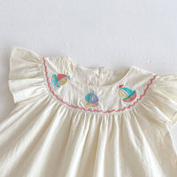 Load image into Gallery viewer, Baby Kid Girls Color-blocking Cartoon Dresses Wholesale 25050844
