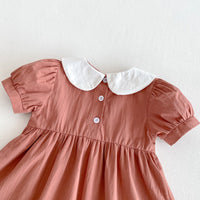 Load image into Gallery viewer, Baby Kid Girls Cartoon Embroidered Dresses Wholesale 25050845
