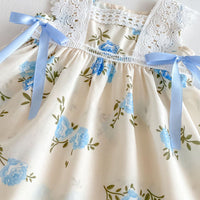 Load image into Gallery viewer, Baby Kid Girls Flower Print Dresses Wholesale 25050848
