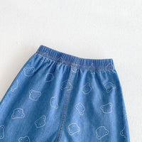 Load image into Gallery viewer, 2 Pieces Set Baby Kid Boys Cartoon Print Tank Tops And Shorts Wholesale 25050852
