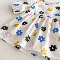 Load image into Gallery viewer, Baby Kid Girls Flower Print Dresses Wholesale 25050853
