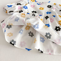 Load image into Gallery viewer, Baby Kid Girls Flower Print Dresses Wholesale 25050853
