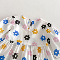 Load image into Gallery viewer, Baby Kid Girls Flower Print Dresses Wholesale 25050853
