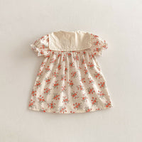 Load image into Gallery viewer, Baby Kid Girls Flower Print Dresses Wholesale 25050858
