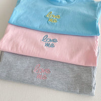 Load image into Gallery viewer, 2 Pieces Set Baby Kid Girls Boys Embroidered T-Shirts And Shorts Wholesale 25050860
