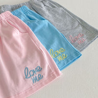 Load image into Gallery viewer, 2 Pieces Set Baby Kid Girls Boys Embroidered T-Shirts And Shorts Wholesale 25050860
