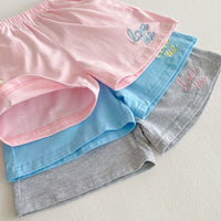 Load image into Gallery viewer, 2 Pieces Set Baby Kid Girls Boys Embroidered T-Shirts And Shorts Wholesale 25050860
