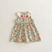 Load image into Gallery viewer, Baby Kid Girls Fruit Dresses Wholesale 25050861
