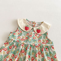 Load image into Gallery viewer, Baby Kid Girls Fruit Dresses Wholesale 25050861
