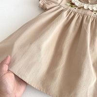 Load image into Gallery viewer, Baby Kid Girls Flower Embroidered Dresses Wholesale 25050866
