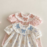 Load image into Gallery viewer, Baby Kid Girls Cartoon Bow Dresses Wholesale 25050868
