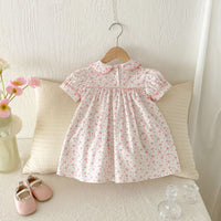 Load image into Gallery viewer, Baby Kid Girls Flower Print Dresses Wholesale 25050871
