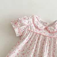 Load image into Gallery viewer, Baby Kid Girls Flower Print Dresses Wholesale 25050871
