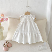 Load image into Gallery viewer, Baby Kid Girls Solid Color Dresses Wholesale 25050872
