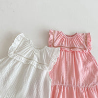 Load image into Gallery viewer, Baby Kid Girls Solid Color Dresses Wholesale 25050872
