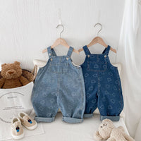Load image into Gallery viewer, Baby Kid Girls Boys Cartoon Print Jumpsuits Wholesale 25050873
