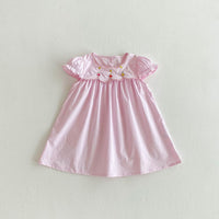 Load image into Gallery viewer, Baby Kid Girls Solid Color Dresses Wholesale 25050875
