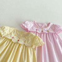 Load image into Gallery viewer, Baby Kid Girls Solid Color Dresses Wholesale 25050875
