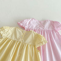 Load image into Gallery viewer, Baby Kid Girls Solid Color Dresses Wholesale 25050875
