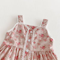 Load image into Gallery viewer, Baby Kid Girls Flower Print Dresses Wholesale 25050881
