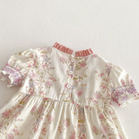 Load image into Gallery viewer, Baby Kid Girls Flower Print Dresses Wholesale 25050883
