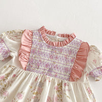 Load image into Gallery viewer, Baby Kid Girls Flower Print Dresses Wholesale 25050883
