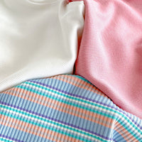 Load image into Gallery viewer, Baby Kid Girls Solid Color Striped Tops Wholesale 25050885
