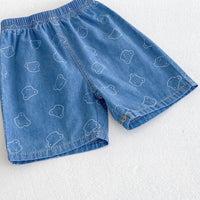 Load image into Gallery viewer, 2 Pieces Set Baby Kid Boys Cartoon Print Shirts And Shorts Wholesale 25050886
