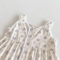 Load image into Gallery viewer, Baby Kid Girls Flower Print Dresses Wholesale 25050889
