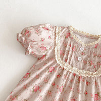 Load image into Gallery viewer, Baby Kid Girls Flower Print Dresses Wholesale 25050890

