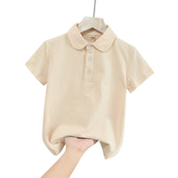 Load image into Gallery viewer, Baby Kid Boys Solid Color Polo Shirts Wholesale 25050891
