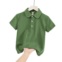 Load image into Gallery viewer, Baby Kid Boys Solid Color Polo Shirts Wholesale 25050891
