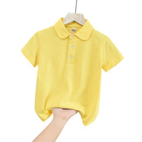 Load image into Gallery viewer, Baby Kid Boys Solid Color Polo Shirts Wholesale 25050891
