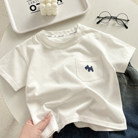 Load image into Gallery viewer, Baby Kid Girls Boys Solid Color Cartoon Tops Wholesale 25050892
