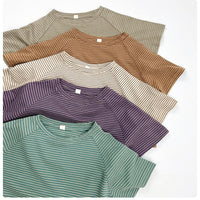 Load image into Gallery viewer, Baby Kid Girls Boys Striped Tops Wholesale 25050893
