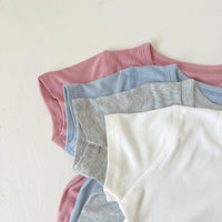 Load image into Gallery viewer, Baby Kid Girls Boys Solid Color Tops Wholesale 25050897
