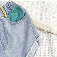 Load image into Gallery viewer, Kid Girls Color-blocking Shorts Wholesale 25050898
