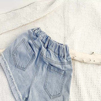 Load image into Gallery viewer, Kid Girls Color-blocking Shorts Wholesale 25050898
