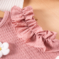 Load image into Gallery viewer, 2 Pieces Set Baby Kid Girls Solid Color Tank Tops And Pants Wholesale 25060401
