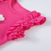 Load image into Gallery viewer, 2 Pieces Set Baby Kid Girls Solid Color Tank Tops And Pants Wholesale 25060401
