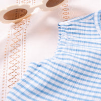 Load image into Gallery viewer, 2 Pieces Set Baby Kid Girls Striped Tank Tops And Pants Wholesale 25060405
