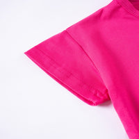 Load image into Gallery viewer, 2 Pieces Set Baby Kid Girls Solid Color T-Shirts And Leopard Shorts Wholesale 25060408
