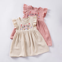 Load image into Gallery viewer, Baby Kid Girls Flower Print Dresses Wholesale 25060410
