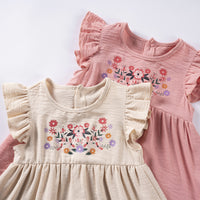 Load image into Gallery viewer, Baby Kid Girls Flower Print Dresses Wholesale 25060410
