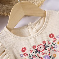 Load image into Gallery viewer, Baby Kid Girls Flower Print Dresses Wholesale 25060410
