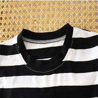 Load image into Gallery viewer, 2 Pieces Set Baby Kid Boys Striped T-Shirts And Shorts Wholesale 250604100
