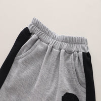 Load image into Gallery viewer, 2 Pieces Set Baby Kid Boys Color-blocking Alphabet Tops And Shorts Wholesale 250604109
