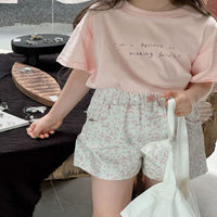 Load image into Gallery viewer, Baby Kid Girls Flower Love heart Shorts Wholesale 25060411
