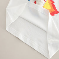 Load image into Gallery viewer, 2 Pieces Set Baby Kid Boys Letters Cartoon T-Shirts And Solid Color Shorts Wholesale 250604110
