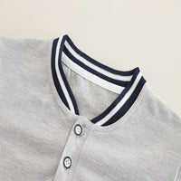 Load image into Gallery viewer, 2 Pieces Set Baby Kid Boys Solid Color Tops And Shorts Wholesale 250604112
